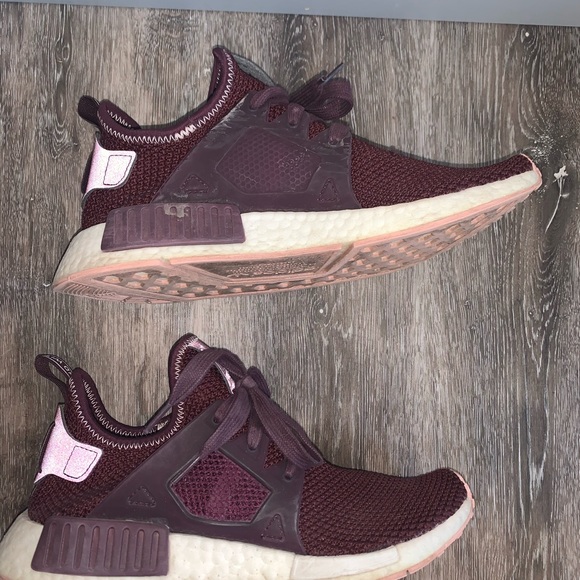 NMD’s purple size 7.5Y - Picture 2 of 4